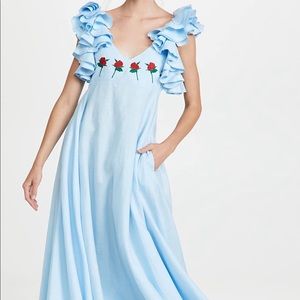 Fanm Mon Demre Dress in Blue